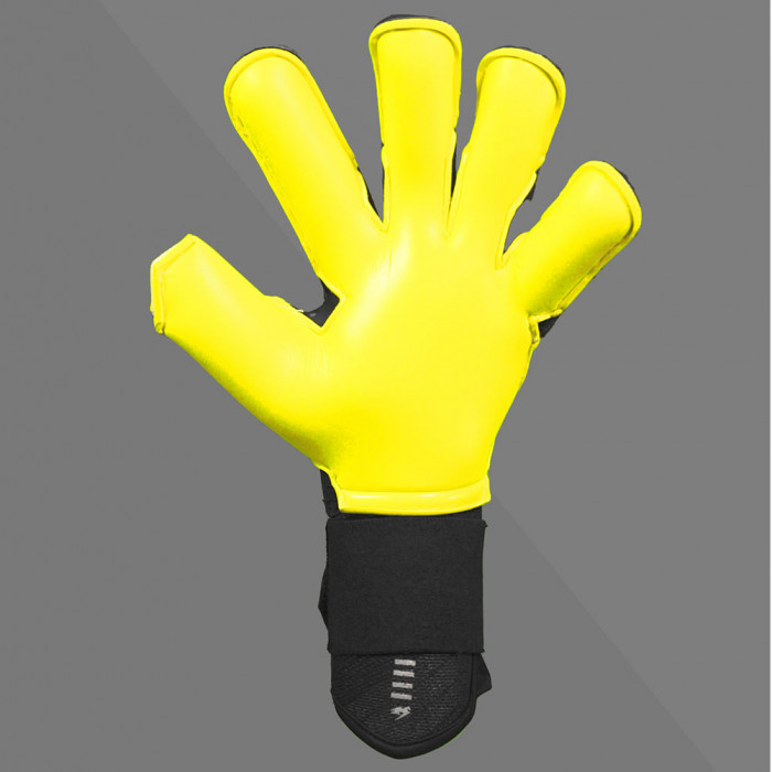 Kaliaaer PWRSHOK ShokLock Sekure V2 Goalkeeper Gloves Black/Yellow/Whi