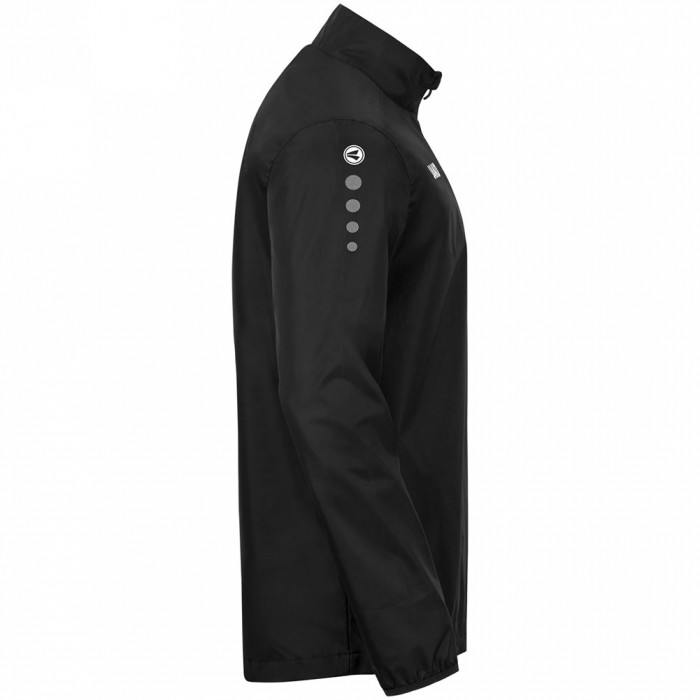  7302-800J JAKO 1/4 Zip Team Rain Jacket Junior (Black) 