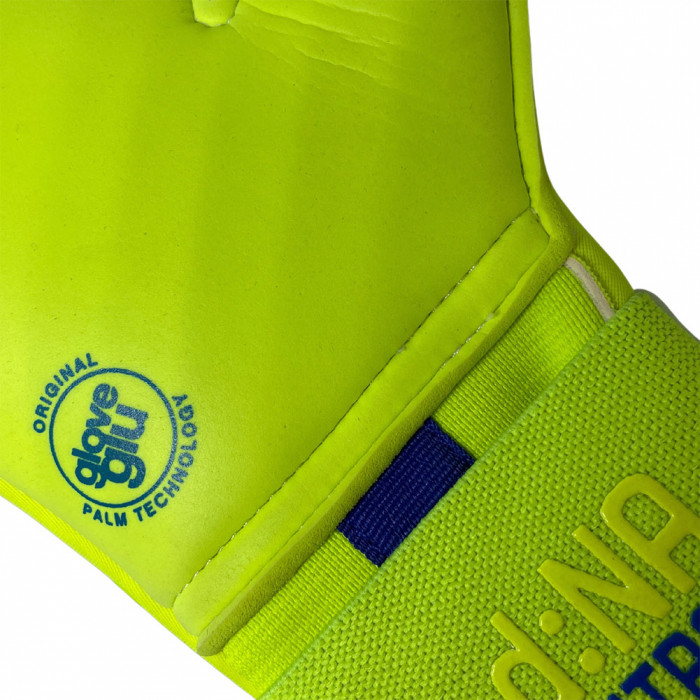 Gloveglu i:NTRON ORGINAL TAILORED FIT Goalkeeper Gloves fluo yellow/cy