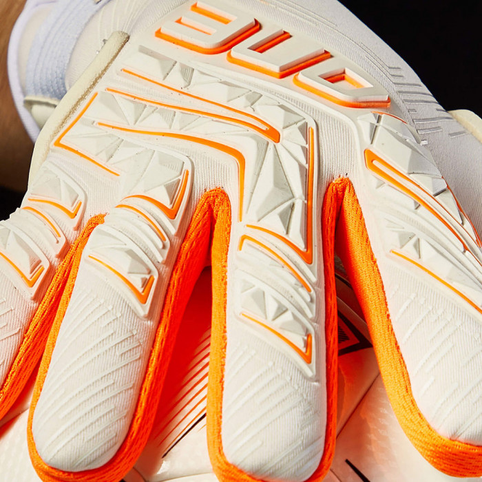 ONE APEX Pro Ignite Goalkeeper Gloves White/Orange
