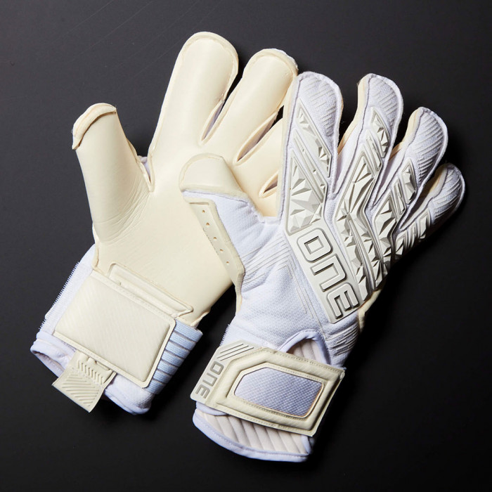 ONE APEX Pro Exalt Junior Goalkeeper Gloves White