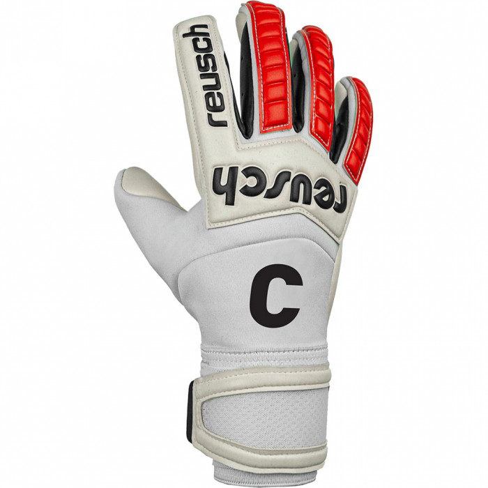 Reusch Legacy Gold X Goalkeeper Gloves White/Red