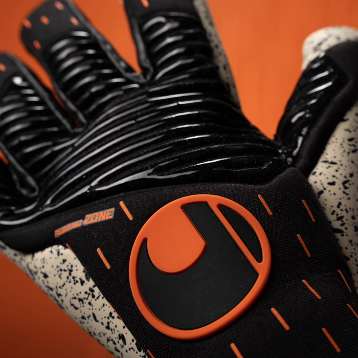 Uhlsport SPEED CONTACT SUPERGRIP+ HN Junior Goalkeeper Gloves Black/Wh