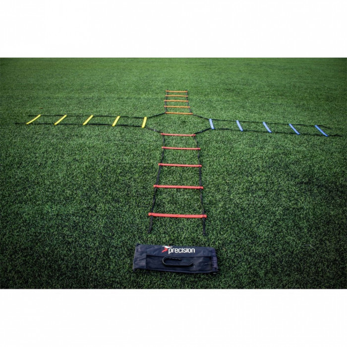  TR572 Precision 8m Speed Agility Ladder (Black) 