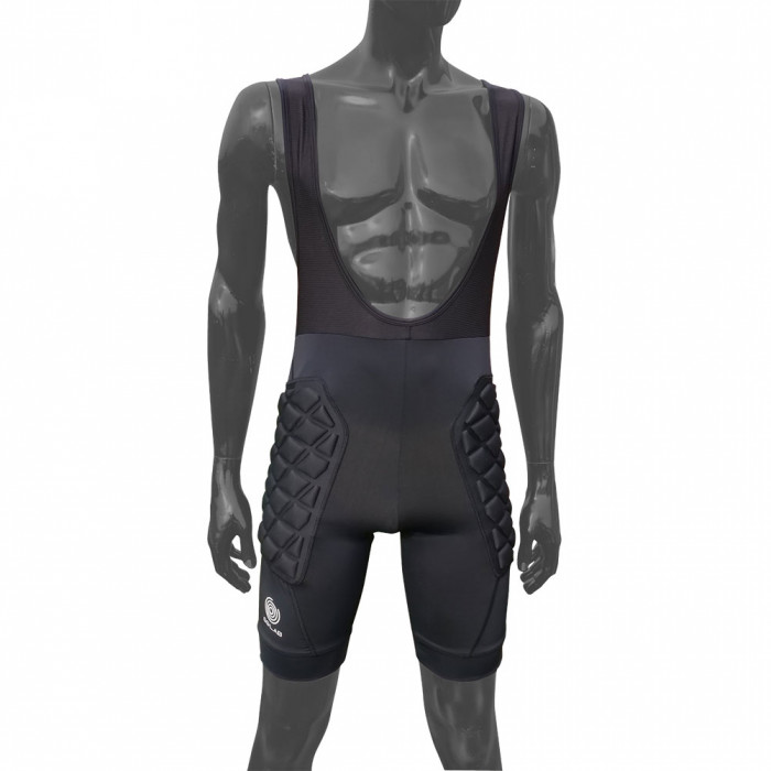  600205J GG:LAB Protect Baselayer Bib Short Junior Black 