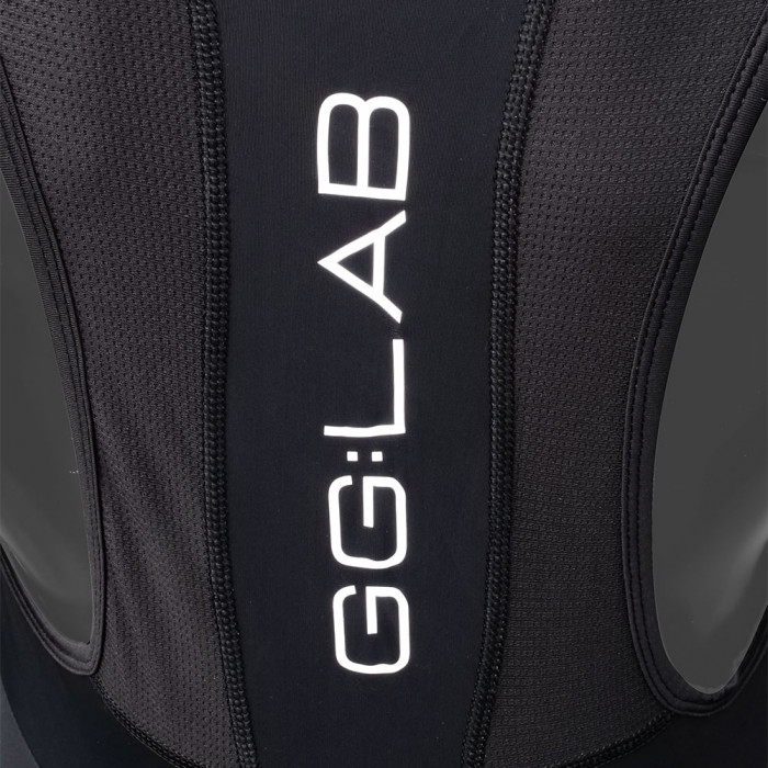 600205J GG:LAB Protect Baselayer Bib Short Junior Black 