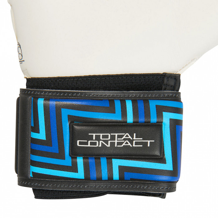 SELLS Total Contact Aqua Hybrid Storm Goalkeeper Gloves White/Blue/Bla