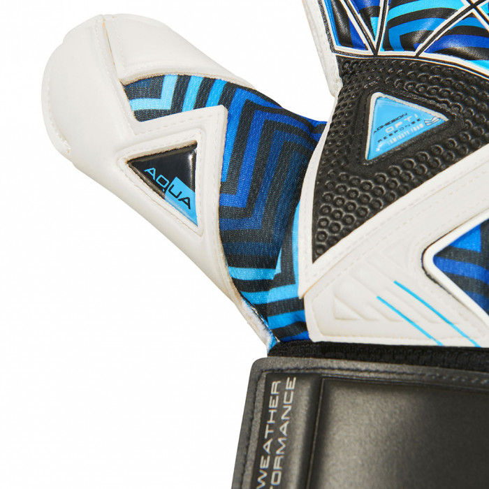 SELLS Total Contact Aqua Hybrid Storm Goalkeeper Gloves White/Blue/Bla