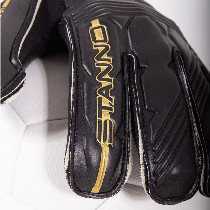  Stanno Ultimate Grip II Ltd. Roll Finger Goalkeeper Gloves Black/Gold