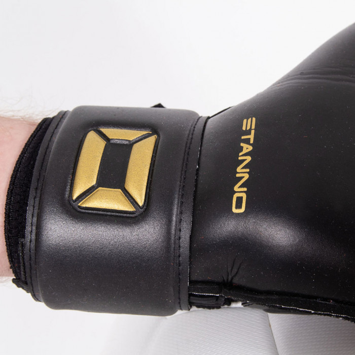  Stanno Ultimate Grip II Ltd. Roll Finger Goalkeeper Gloves Black/Gold