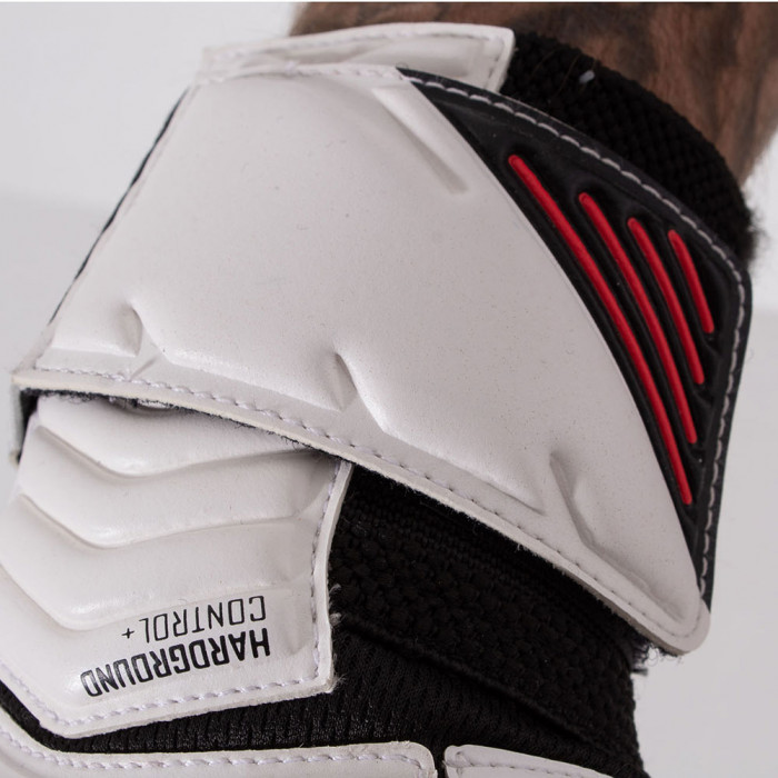 Stanno Hardground Hybrid IV Goalkeeper Gloves white/black