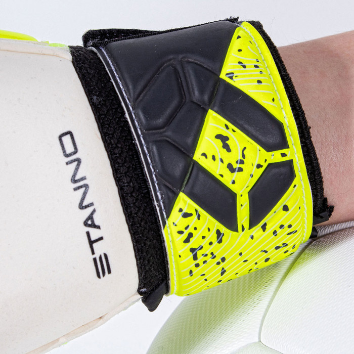 Stanno Fingerprotection Junior IV Goalkeeper Gloves Yellow/Black