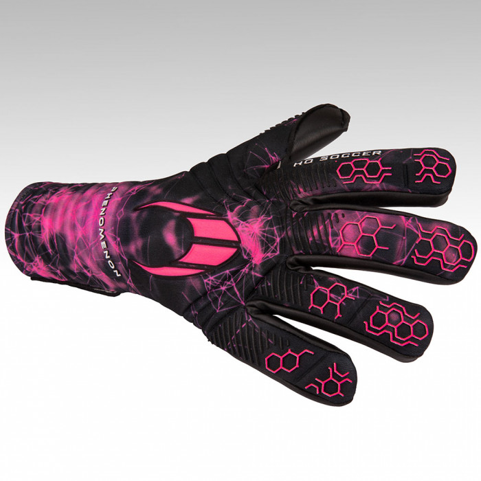 HO Soccer Phenomenon Magnetic III Junior Goalkeeper Gloves Pink