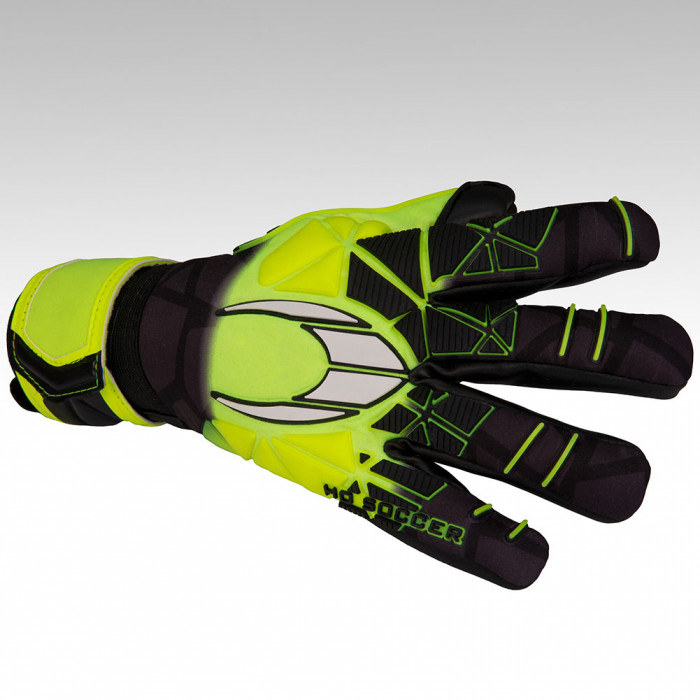 HO Soccer Legend Ultimate Roll/Negative Junior Goalkeeper Gloves Black