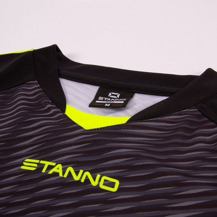  4150058004 Stanno Vortex Keeper Shirt Black/Neon 