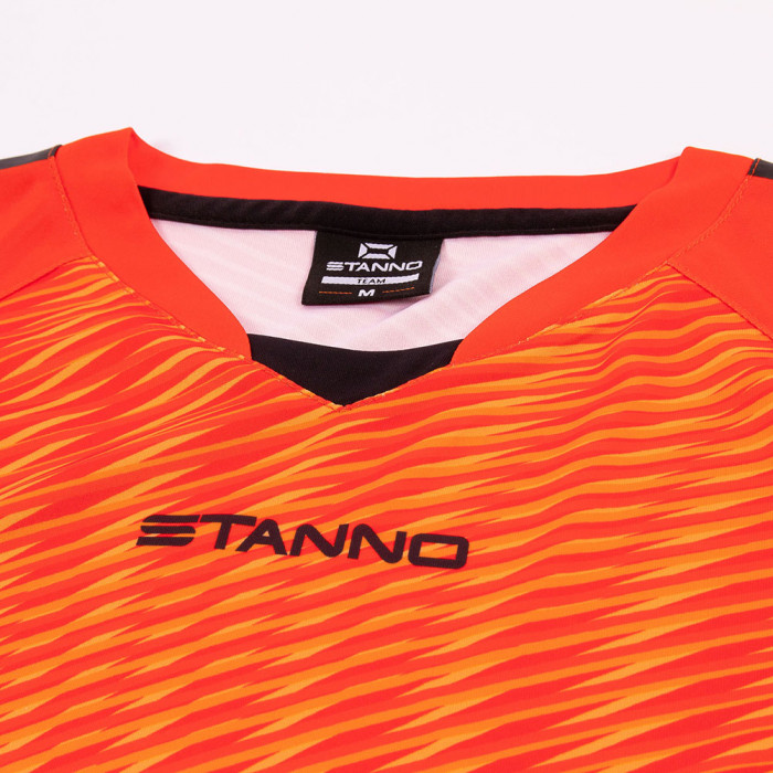  4150043800J Stanno Keeper Shirt Junior Orange/Black 