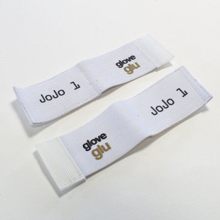 Gloveglu e:XOME+ MEGAGRIP Roll Finger Goalkeeper Gloves White/Gold