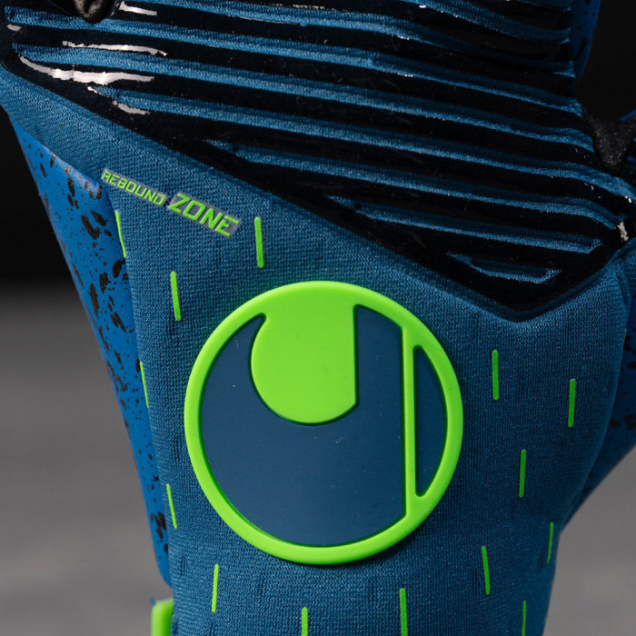Uhlsport Aquagrip HN Goalkeeper Gloves pacific/fluogreen