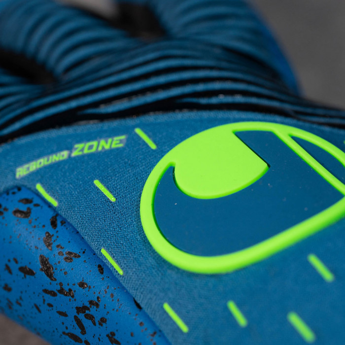 Uhlsport Aquagrip HN Goalkeeper Gloves pacific/fluogreen