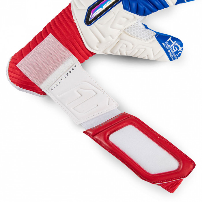 Rinat FIERA GK ALPHA Goalkeeper Gloves White/Blue/Red