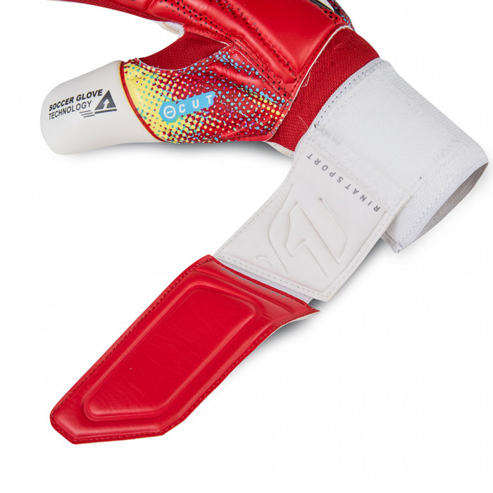 Rinat ASIMETRIK STELLAR SEMI Goalkeeper Gloves Red/Yellow