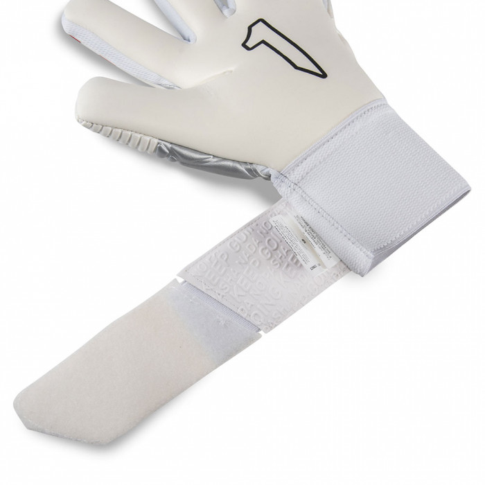 Rinat META GK SEMI Junior Goalkeeper Gloves WHITE/BLACK/RED