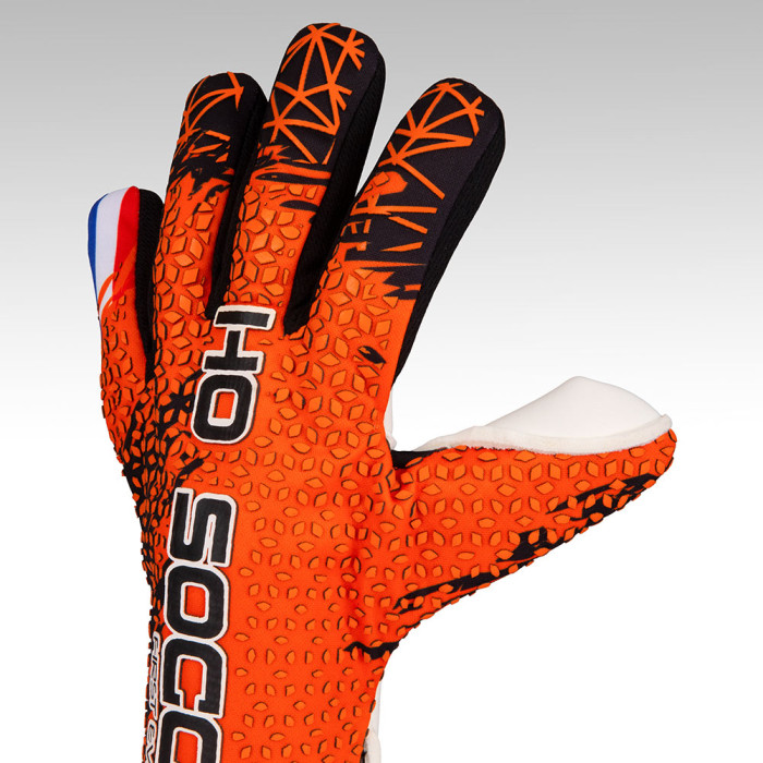 520202J HO Soccer Holland Patriot Junior Goalkeeper Gloves Orange 