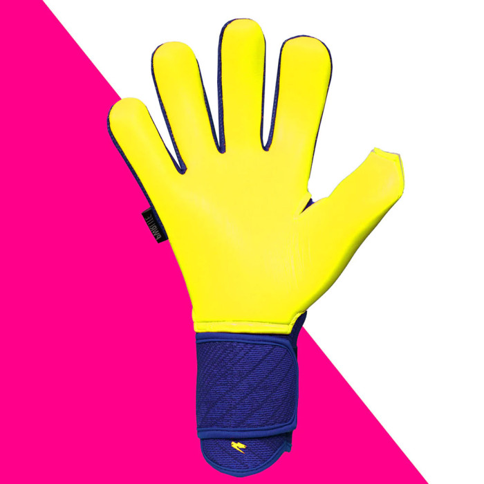Kaliaaer PWRLITE FaderBlaze Kaos V1 Goalkeeper Gloves Pink/Yellow/Blue