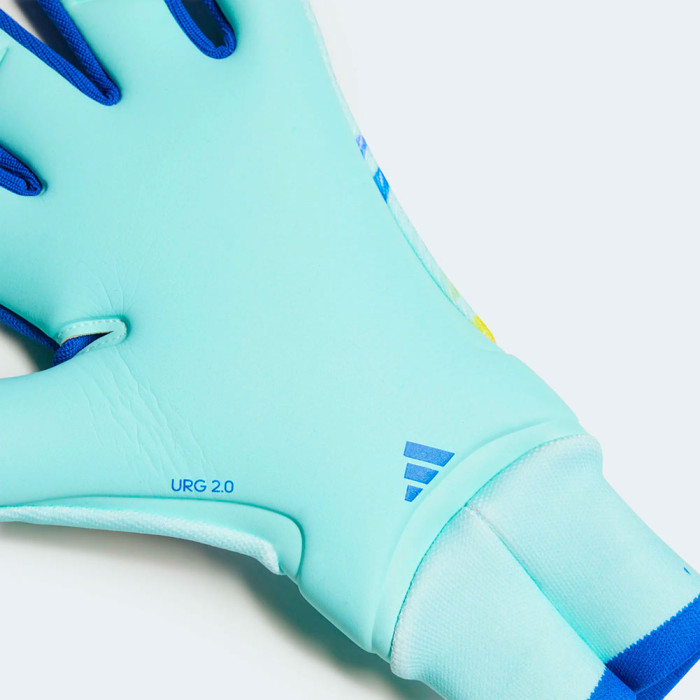 adidas X Speedportal Pro World Cup 2022 Goalkeeper Gloves clear aqua
