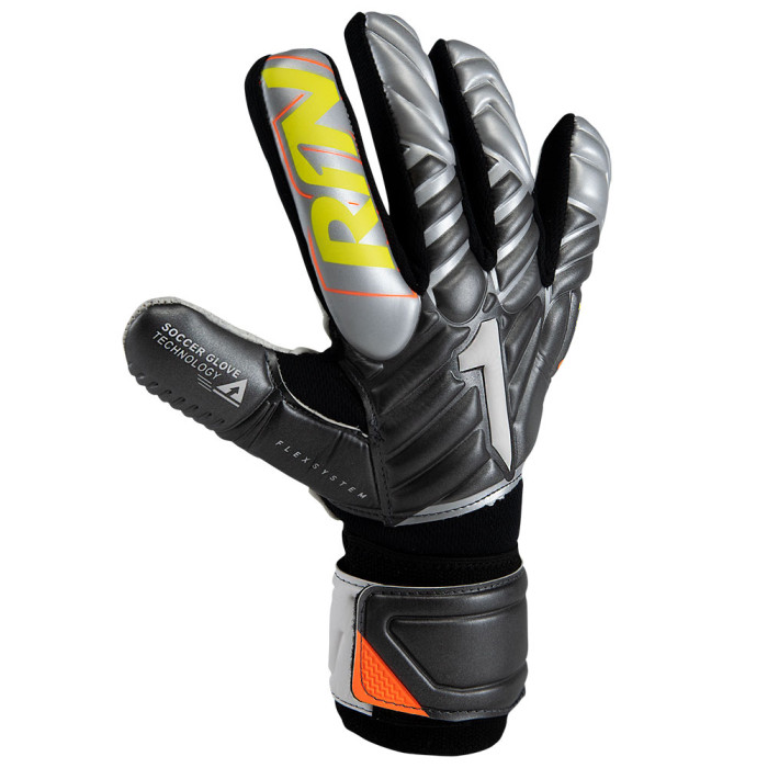 Rinat META GK TRAINING Goalkeeper Gloves Grey/Yellow