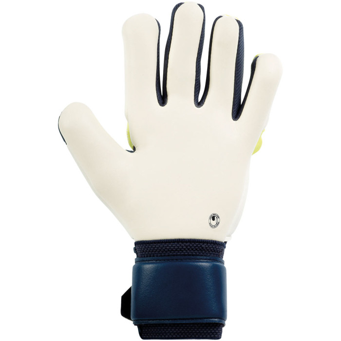 Uhlsport Absolutgrip HN Pro Junior Goalkeeper Gloves navy/fluo yellow