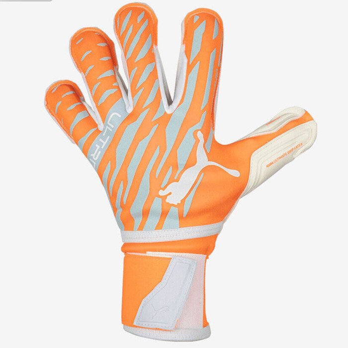 PUMA ULTRA Protect 1 RC Goalkeeper Gloves Neon Citrus/Diamond Silver