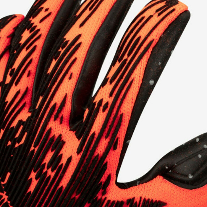 Puma FUTURE GRIP 1 GCIC Hybrid Goalkeeper Gloves Shocking Orange