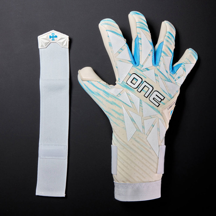 ONE GEO 3.0 AM1 Junior Goalkeeper Gloves White/Blue