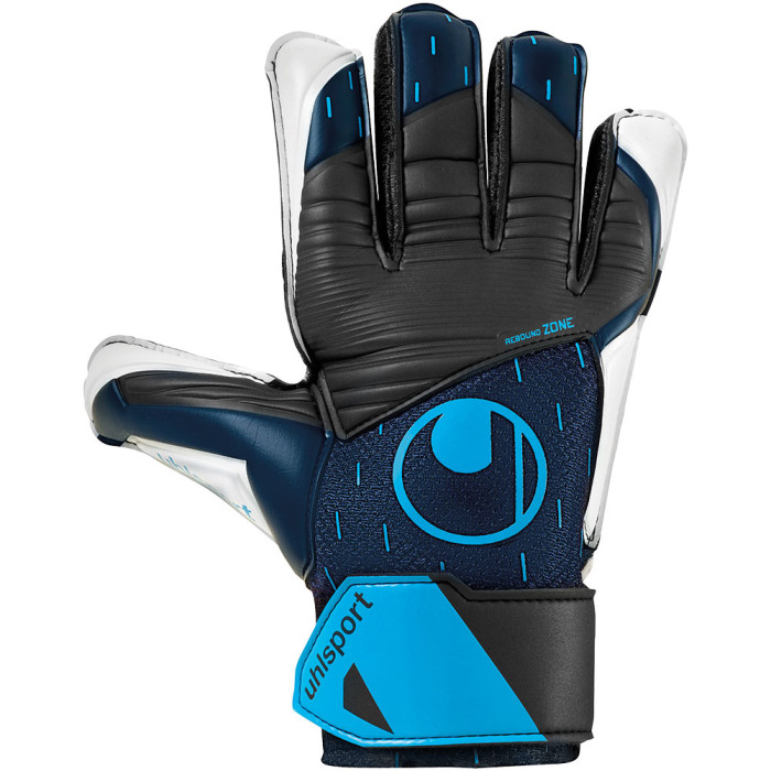 Uhlsport SPEED CONTACT STARTER SOFT JUNIOR Goalkeeper Gloves Black/Blu