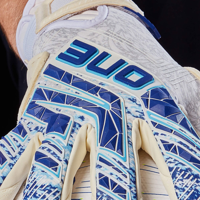 ONE APEX Pro Prime Junior Goalkeeper Gloves White/Blue