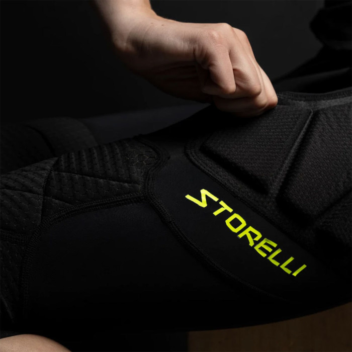 Storelli BodyShield 2 GK 3/4 Leggings (Black/Volt)