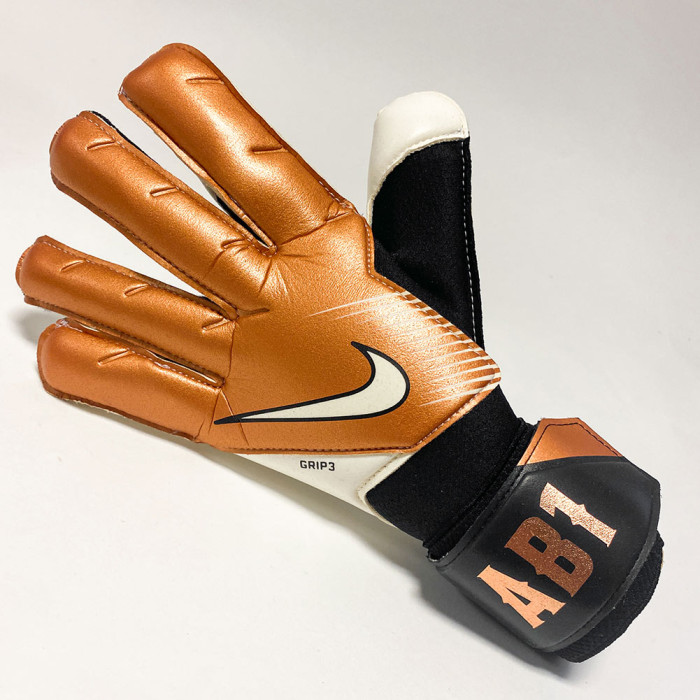 Nike GK Grip 3 Goalkeeper Gloves METALLIC COPPER