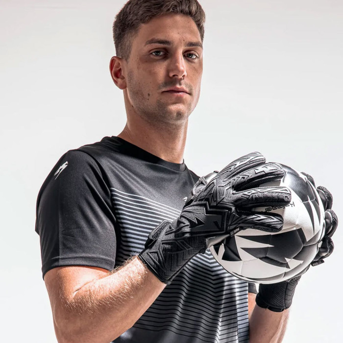 Kaliaaer PWRLITE RF Triple Black Junior Goalkeeper Gloves
