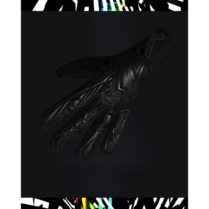 Kaliaaer PWRSHOK Negative Junior Goalkeeper Gloves Triple Black 