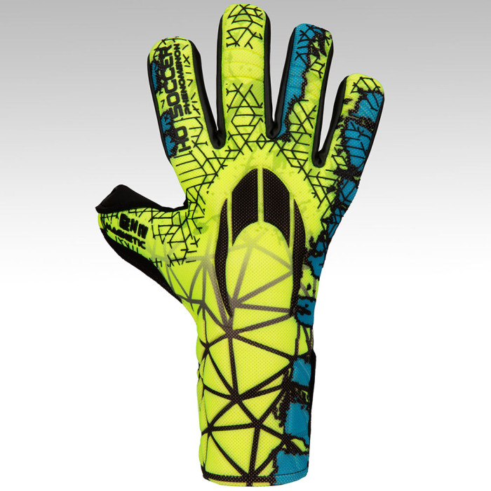 HO Soccer Phenomenon Magnetic GEN 1V Junior Goalkeeper Gloves LIME
