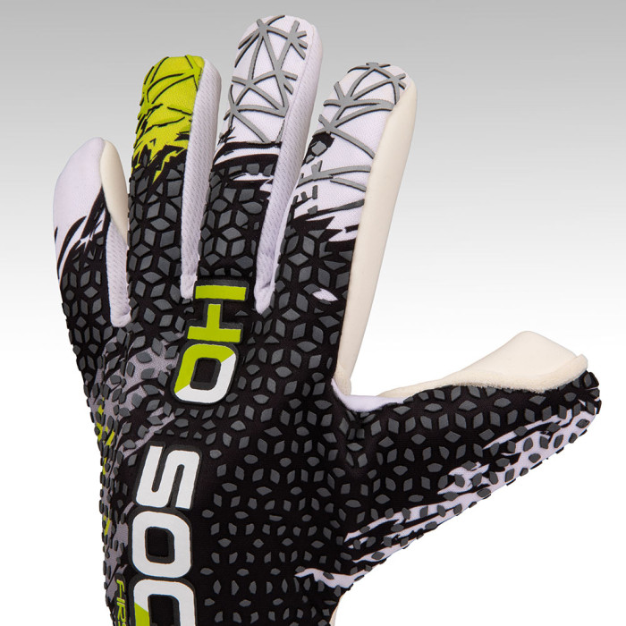 HO Soccer FIRST EVOLUTION Junior Goalkeeper Gloves BLACK/GREEN