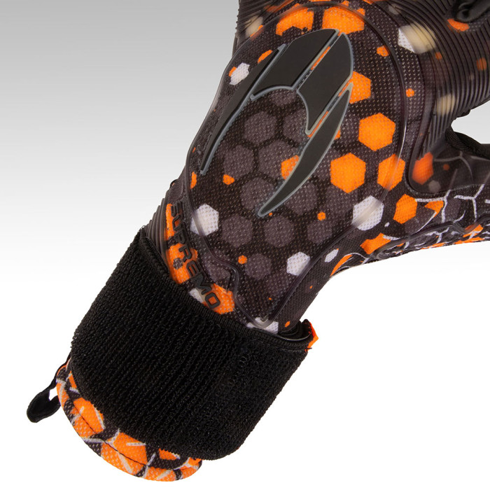 HO Soccer Classic Supremo Rokkakkei Junior Goalkeeper Gloves Orange
