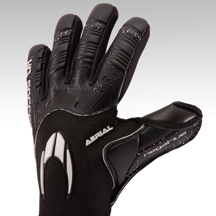 HO Soccer Aerial Negative GALAXY BLACKOUT Junior Goalkeeper Gloves Bla