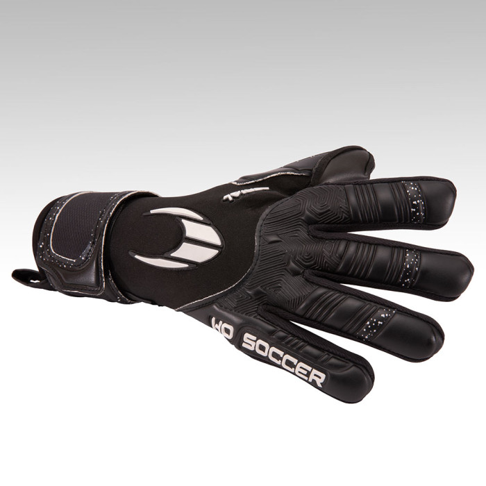 HO Soccer Aerial Negative GALAXY BLACKOUT Junior Goalkeeper Gloves Bla