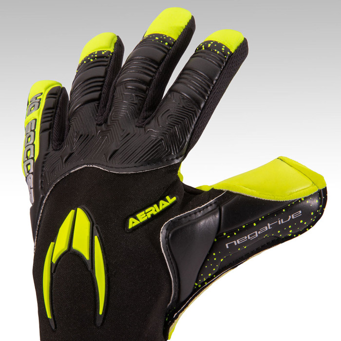HO Soccer Aerial Negative GALAXY Goalkeeper Gloves LIME