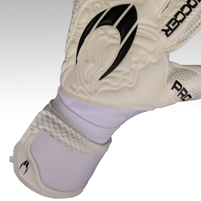 HO Soccer Guerrero Pro Roll/Neg Goalkeeper Gloves White