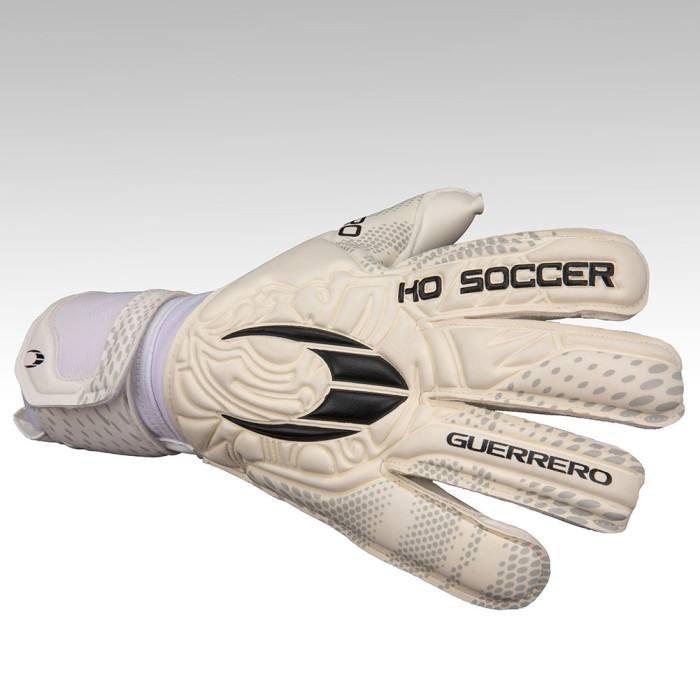 HO Soccer Guerrero Pro Roll/Neg Junior Goalkeeper Gloves White