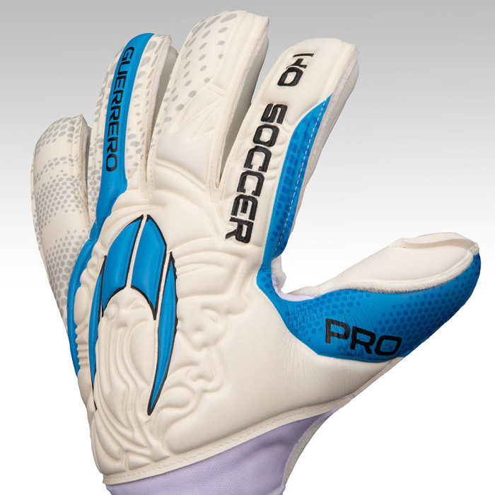 HO Soccer Guerrero Pro Negative Junior Goalkeeper Gloves White/Blue