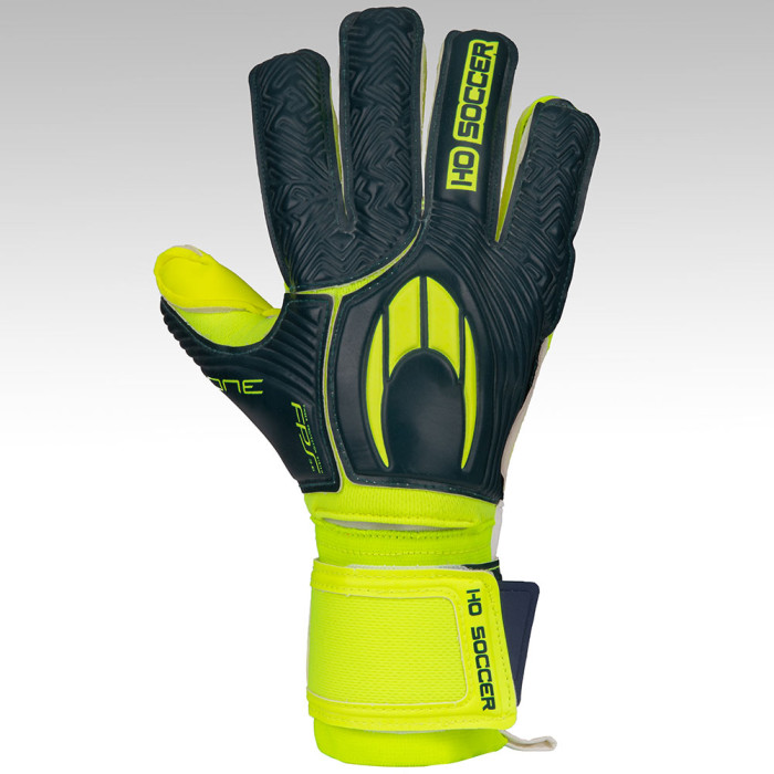 HO Soccer One Protek Flat Junior Goalkeeper Gloves LIME